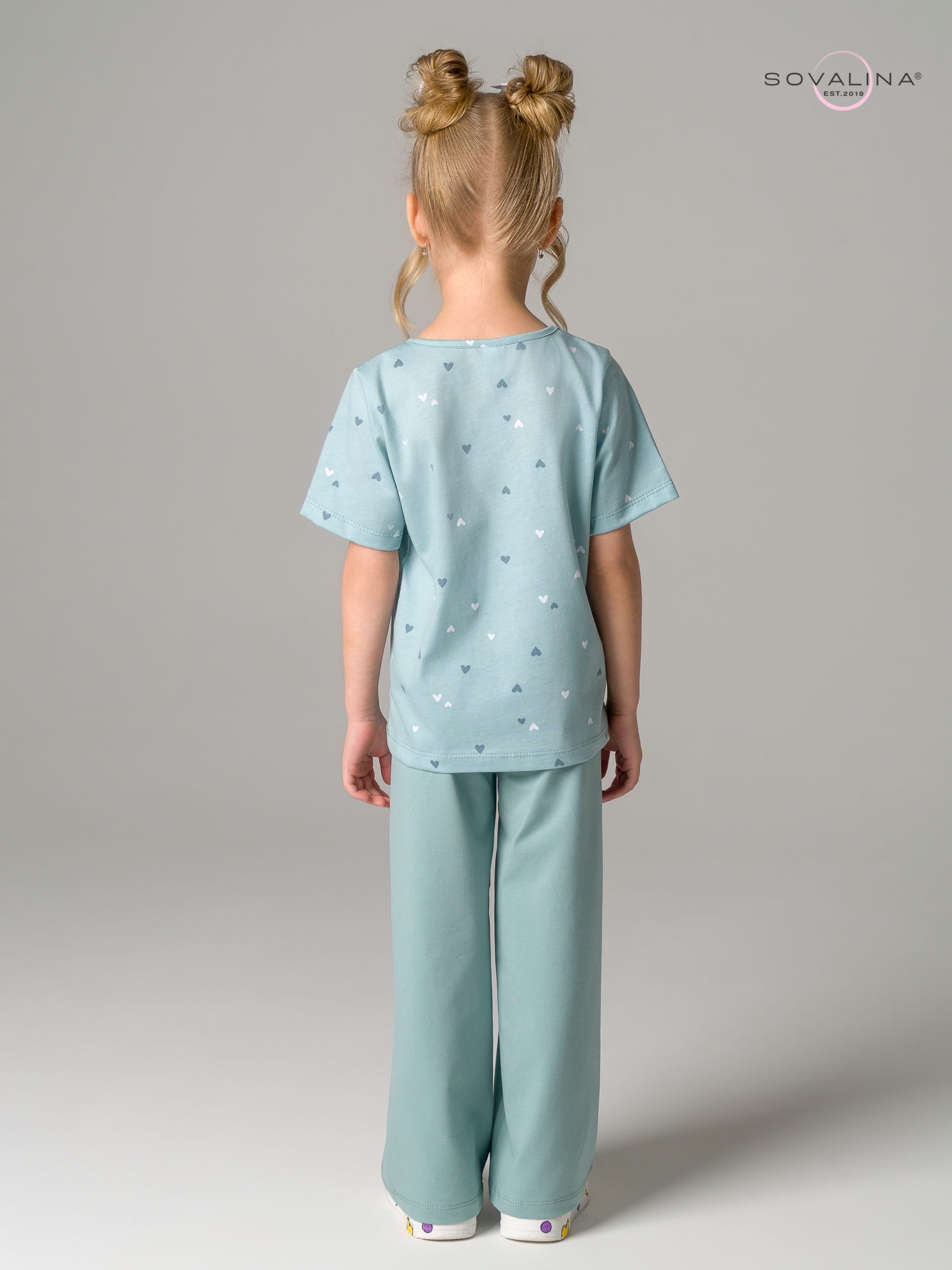 Костюм Лето мятное конфетти-мята