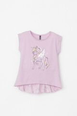 фуфайка  для девочки  КР 302319-1/ледяная орхидея к539