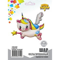 К Фигура, Единорог летающий, 37''/94 см, 1 шт.