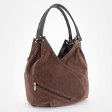 Сумка Саломея 101 эко-замша шоколад