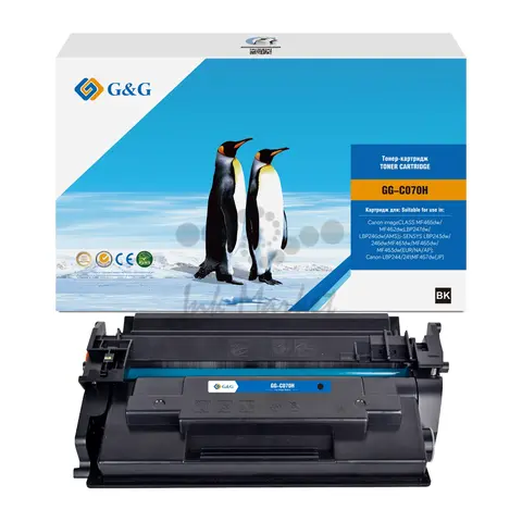 Картридж G&G, аналог Canon 070H 10.2k с чипом