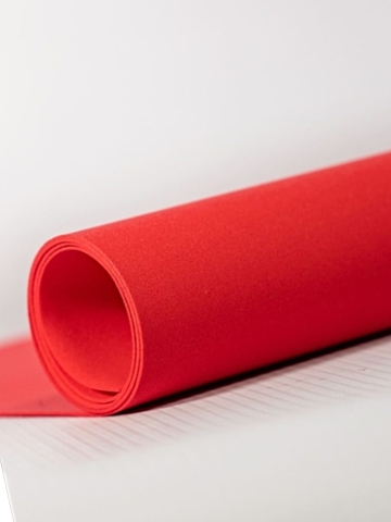 Фоамиран Иранский 2мм/60х70см красный (5шт)