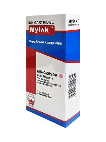 Картридж MyInk CZ699A (HP 831) light magenta для HP Latex 310/315, 330/335, 360/365, 370/375, 560/570 (R) (743 ml, Pigment)
