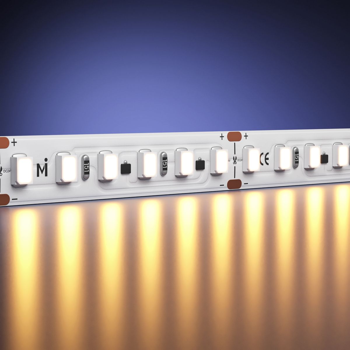 Светодиодная лента Maytoni 8,5W/m 120LED/m 2835SMD теплый белый 20M 201120