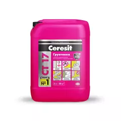 Грунтовка Ceresit СТ 17 для впит.основ (10л)