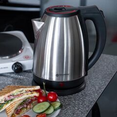 Чайник электрический Gelberk, GL-301, 1.8 л, 150 Вт, ск нагр элем, нерж