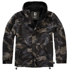 Brandit FRONTZIP WINDBREAKER darkcamo