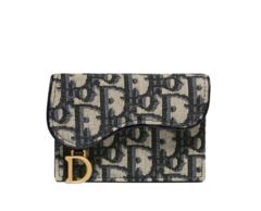 Держатель карты с клапаном Dior бежевый