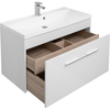 Aquanet 274142 Тумба Августа 100 цв.белый (ручка хром) (274142)