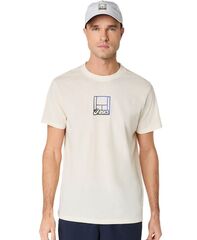 Теннисная футболка Asics Court Core Graphic - cream