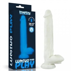 Фаллоимитатор Lumino Play светящийся в темноте (21*4 см)