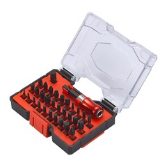 Набор бит SGS PH/PZ/TORX/HEX S2 32шт IMPACT 6332P-1