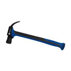 Молоток -гвоздодер КОБАЛЬТ 730 гр. для каркасного строительства, рукоятка из полиамида, встроенный магнит для 2-х длин гвоздей (917-575)