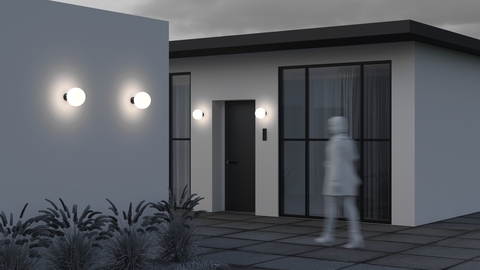 Уличный настенный светильник Maytoni  Bold O598WL-01B1