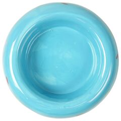 Mr.Kranch керамическая голубая на бамбуковой подставке 250 мл