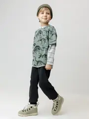 фуфайка  для мальчика  КР 302852/хаки 5107 Н029 к612
