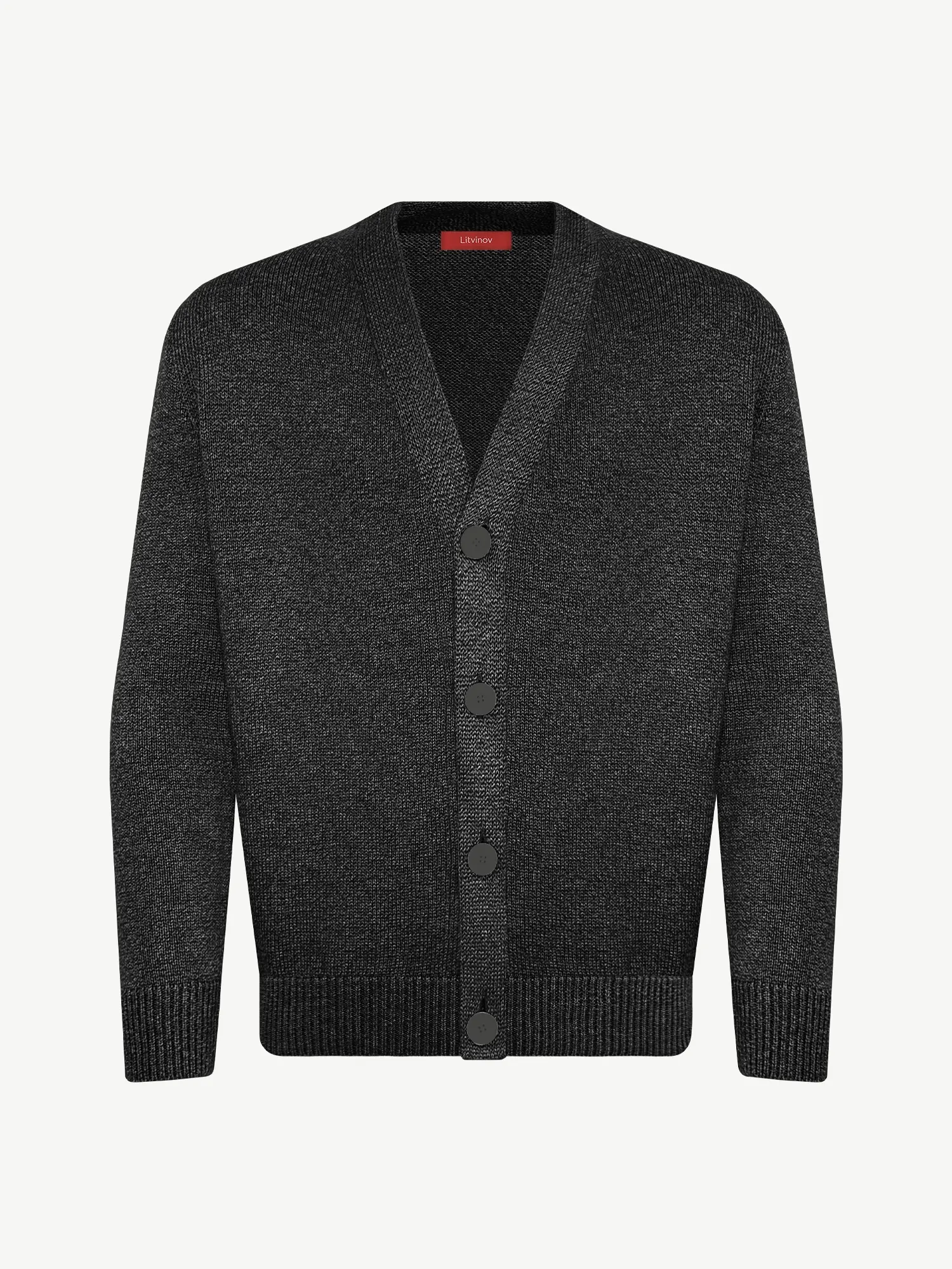 Кардиган с пуговицами из шелка