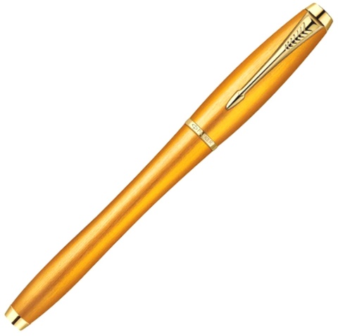 Ручка перьевая Parker Urban Premium Historical Colors F205 Mandarin Yellow (1892540)