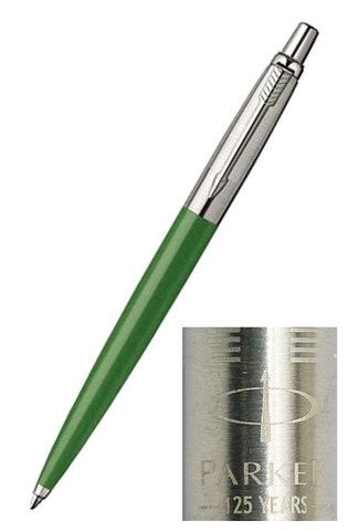 Ручка шариковая Parker Jotter 125th K173 Green CT (1870833)