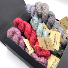 Набор носочной пряжи Elementary Scrappy, 130 г (13 цветов по 10 г)