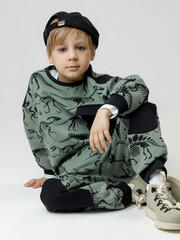 брюки  для мальчика  КР 400825/хаки 5107 Н029 к612