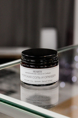 Свеча Морская соль и орхидея, стекло, 50 мл.