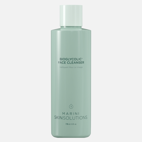 JAN MARINI Bioglycolic Face Cleanser Очищающая эмульсия на основе гликолевой кислоты для выравнивания тона и рельефа кожи, 178 мл