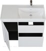 Aquanet 365929 Тумба с раковиной Nova Lite 2.0 90 R напольная цв. белый глянец (365929)