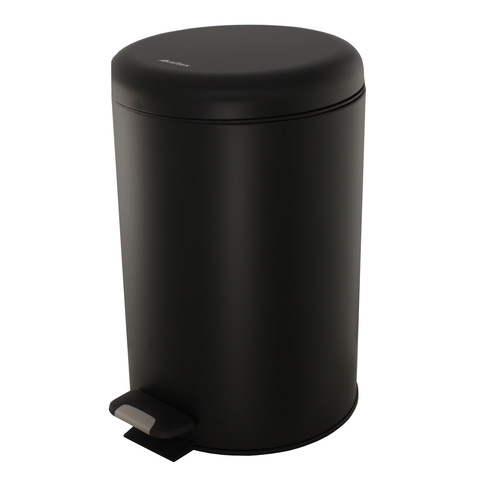 Ksitex BGR-20B Урна с механизмом поднятия крышки (черная)