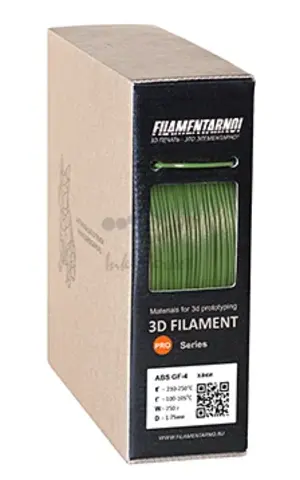 Пластик для 3Д принтера Filamentarno! ABS GF-4 хаки, 4% стекловолокна 750 г, 1.75 мм