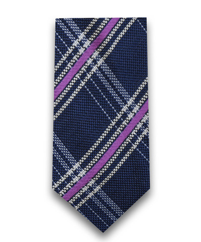 Нарядный галстук в контрастную клетку TSAREVICH 7-14 лет