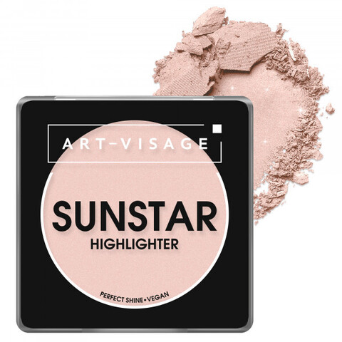 Хайлайтер АртВизаж Sunstar Highlighter 102 Peach Beige