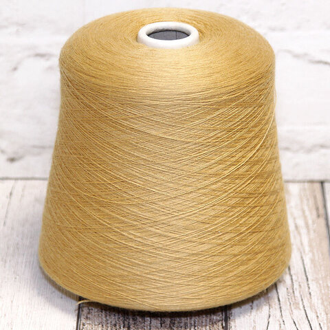 Меринос ZEGNA BARUFFA CASHWOOL 2/48 горчичный