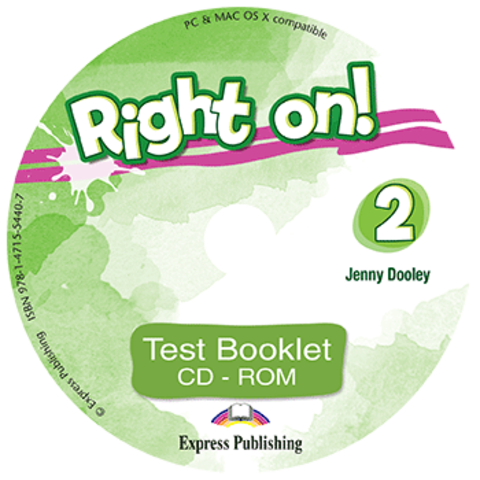 Right on! 2. Test booklet CD-ROM. Сборник тестовых заданий CD-ROM