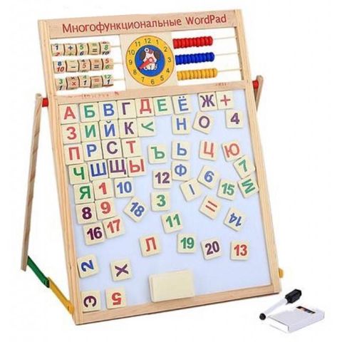 Игровая обучающая доска с алфавитом 