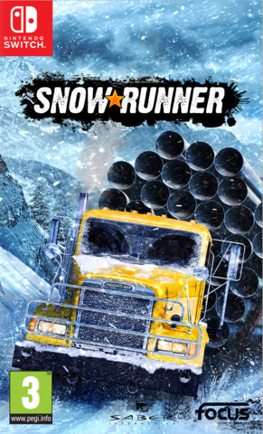 SnowRunner Стандартное издание (картридж для Nintendo Switch, полностью на русском языке)