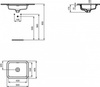 Раковина встраиваемая 50х40,5 Ideal Standard Strada II T299201