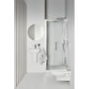 Ideal Standart BD200AA CERAPLAN Смеситель для умывальника без донного клапана, система монтажа EASY-FIX (облегченный монтаж), гибкая подводка G3/8", картридж FirmaFlow 38 мм с функцией HWTC (ограничение максимальной температуры горячей воды), металли