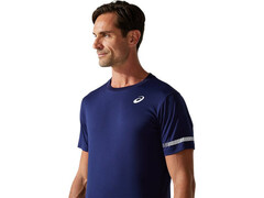 Футболка теннисная Asics Court M SS Tee - peacoat