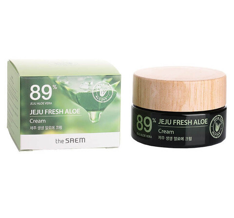 The Saem Jeju Fresh Aloe Cream Крем для лица с алоэ-50мл