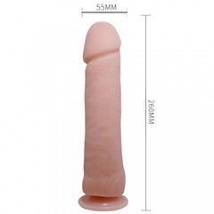 Вибратор на присоске (26×5,5 см)