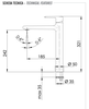 Remer V11LCFP Смеситель для раковины Remer Vanity V11LCFP, черный брашированный хром