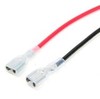 Двойная USB розетка с вольтметром для установки в пластик