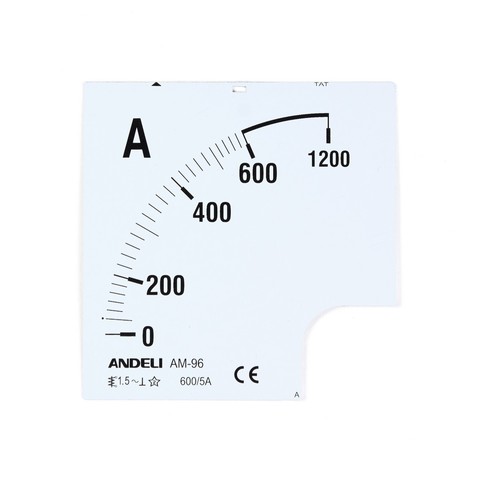 Шкала для амперметра ANDELI 150/5