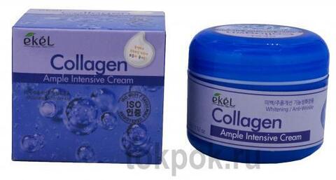 Крем для лица EKEL Collagen Ample Intensive Cream, 100 мл