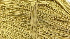 Канитель мягкая цвет золото антик  0.8мм