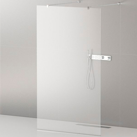 Cezares LIBERTA-L-2-105-120-C-Cr Душевая перегородка с возможностью двустороннего входа 1050x1200x1950 мм