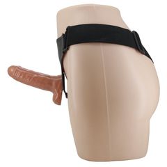 Страпон на трусиках с вибрацией Ultra Passionate Harness - 16 см. - 