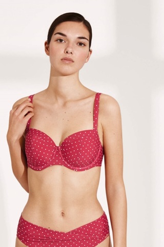 Бюстгальтер купальный на тонком поролоне с косточками SS22 YSABEL MORA 81836