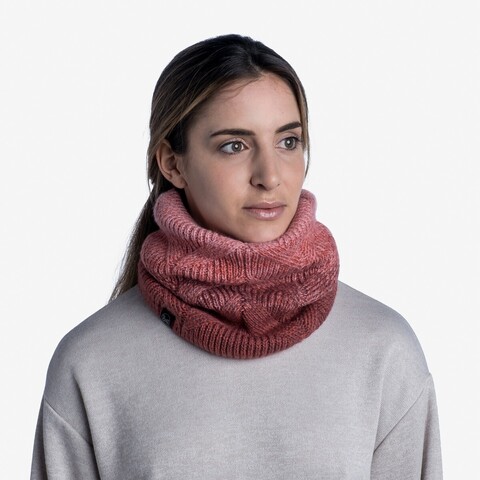 Картинка шарф-труба Buff Neckwarmer Knitted Polar Masha Blossom - 2